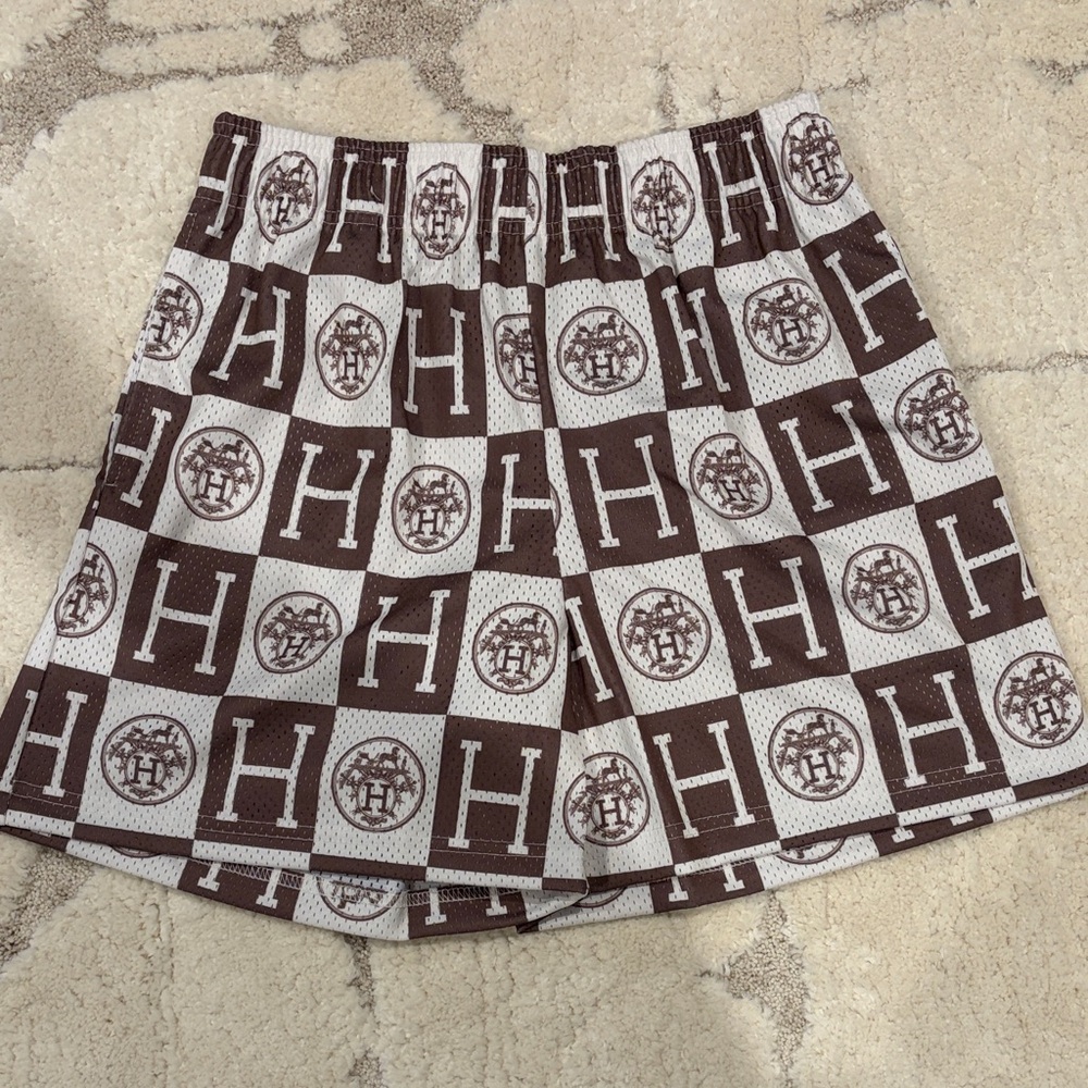 Bravest Studios Shorts - Brown Hermes
